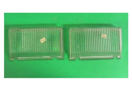 Coppia plastiche retromarcia fanali posteriori Fiat 124 Sport Coupè 3^ serie (72-75)