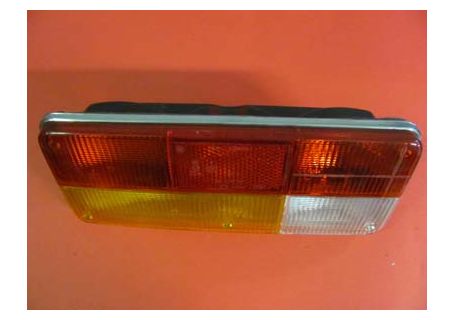 Fanale posteriore sinistro Olsa senza portalampade (bordo cromato) Alfa Romeo Alfetta 2000 (77-80)