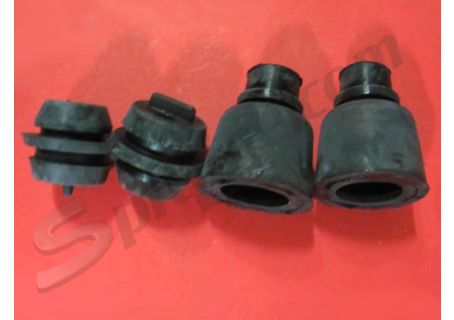 Passacavo con cuffia per tazze fanali anteriori Alfa Romeo Giulietta Berlina, TI, Sprint, SS, Giulietta 1300 Spider, Giulia 1600 Spider ('55-'65)