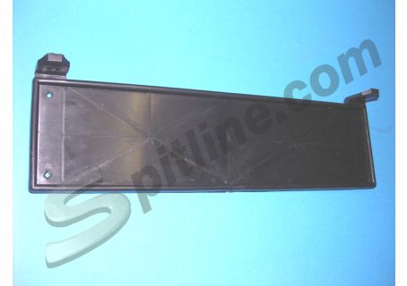 Portatarga anteriore in plastica (cm 28x7,5) per vetture fino al 1983