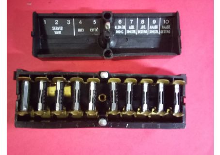 Scatola porta fusibili (22 contatti) Alfa Romeo Giulia, GT Bertone, Duetto Spider