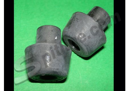 Coppia gommini passacavo tazze fari Fiat 600, 600D, 600E ('55-'69)