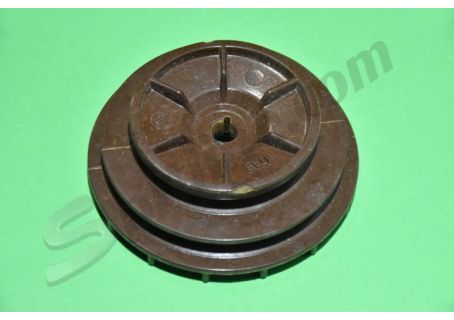 Puleggia dinamo in plastica Fiat 850 - Fiat 600  (diam. est. mm.125)