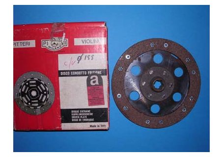 Disco frizione rigido diam.155 6 cave Fiat Topolino 500A-500B-500C