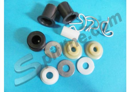 Kit boccole leva cambio marce Autobianchi A112 Junior, E, Elite, LX, Abarth 1.0 - Fiat 127 900 cc. 1^ serie (motore 100 GL.048)