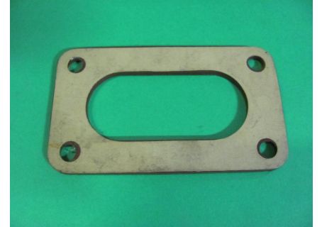 Distanziale termico carburatore con guarnizione (spess. mm. 4 circa) Fiat 124 Special