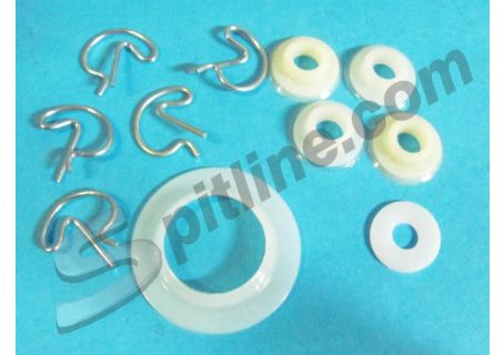 Kit boccole leva cambio marce Autobianchi A112 ('82→) - Fiat 127, 127 Special, L/, C,CL