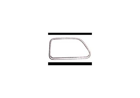 Coppia raschiavetro con velluto (per 1 porta) Fiat 850 Berlina