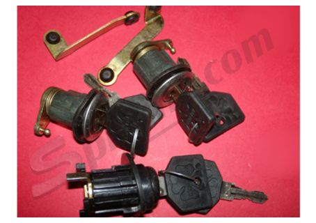 Serie nottolini porte e chiusura posteriore Alfa Romeo Giulietta 1.3, 1.6, 1.8 Lusso (1981)