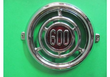 Fregio in metallo per calandra anteriore Fiat 600