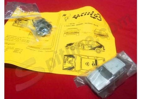 Kit di montaggio automodello 1:43 marca Racing43 - Lancia Delta 4WD Martini (modello 1987 San Remo - Edizione limitata)