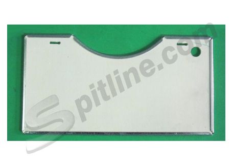 Riparo calore targa con profilo di alluminio Fiat 500 Fiat 500 D/F/L/R, Giardiniera