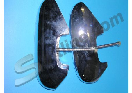 Coppia rostri paraurti Fiat 600 (mod. '58)
