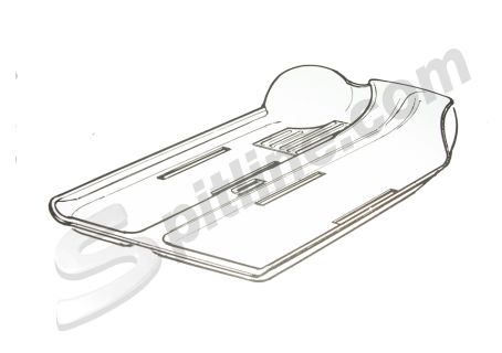 Tappeto pavimento interno Fiat 500L, 126 in velluto blu