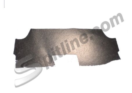 Rivestimento isolante sagomato sotto sedile posteriore Fiat 500  (bitume/feltro)