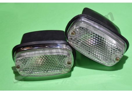 Coppia fanali anteriori Stars Fiat 850 Pulmino
