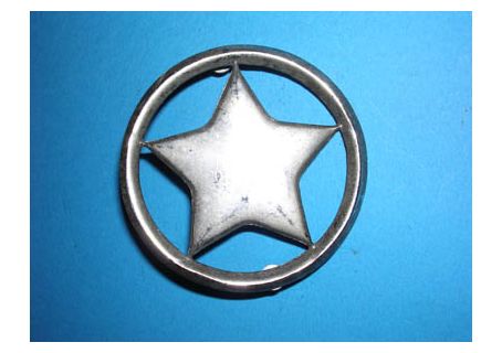 Stemma stella da sceriffo accessorio per auto