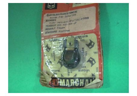 Distributore rotante S.E.V. Marchal S4502 Peugeot 203-403-404-J7-Citroen 11 CV./ Veicoli H/HZ/T 23 (-'58)-Renault Fregate-Simca Aronde/P60/Simca Talbot 1301/1501