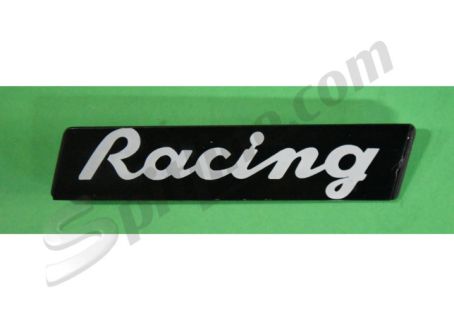 Scritta posteriore usata "Racing" per Fiat 131