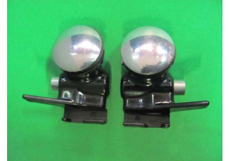 Coppia pulsanti scorrivetro Fiat 850 Pulmino