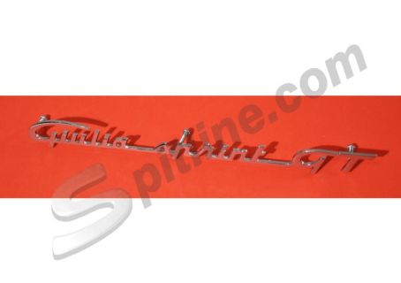 Scritta cromata mm 252  Alfa Romeo "Giulia sprint GT"