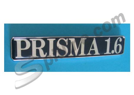 Scritta Prisma 1.6 per Lancia Prisma 1600