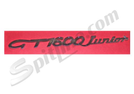 Scritta GT 1600 Junior per Alfa Romeo (mm.237)