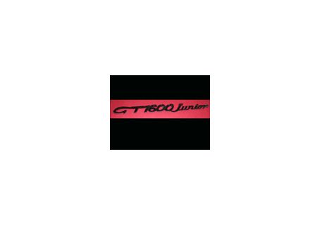 Scritta GT 1600 Junior per Alfa Romeo (mm.237)