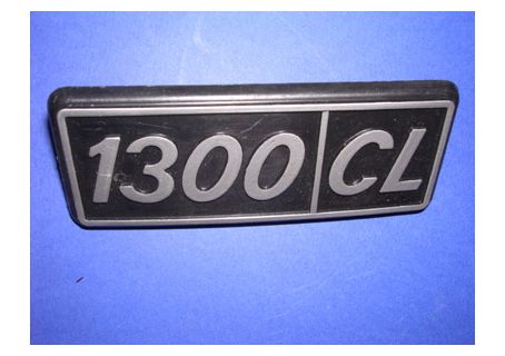 Scritta laterale 1300 CL per Fiat 128