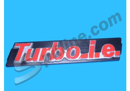 Scritta anteriore Fiat Uno Turbo i.e.
