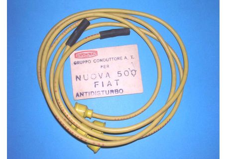 Serie cavi candele antidisturbo Fiat 500D/F