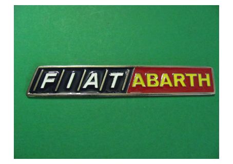 Stemma in metallo FIAT ABARTH (mm 115 circa)