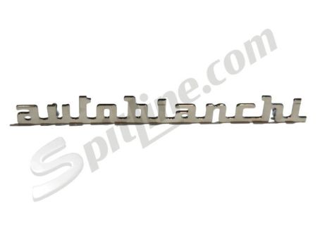 Scritta cromata Autobianchi