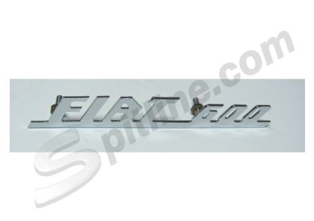 Scritta in metallo (mm 110) per cruscotto Fiat 600 1^ serie ('55-'59)