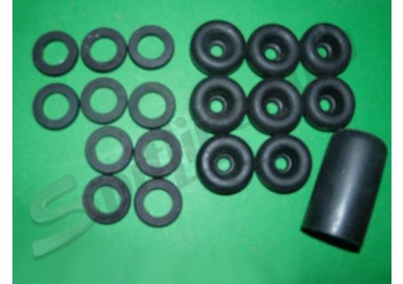 Serie guarnizioni per cilindretti e pompa freno Fiat 600 2^ serie
