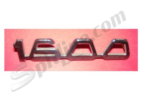Scritta 1600 per Alfa Romeo Giulietta Sprint