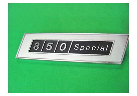 Scritta per cruscotto Fiat 850 Special
