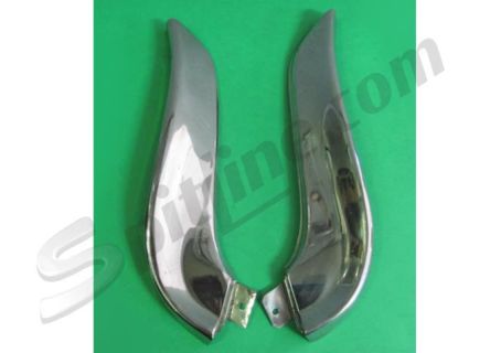 Modanatura arco ruota parafango posteriore sinistro+destro Fiat 1300/1500, 1500 C