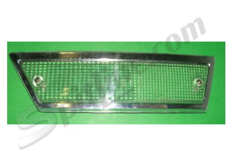 Plastica Seima fanale anteriore sinistro bianco con bordo cromato Citroen GS 6 cv