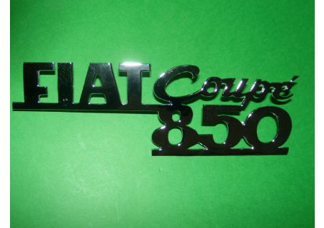 Scritta in metallo Fiat 850 Coupè
