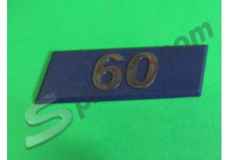 Scritta laterale Fiat Uno 60 ('89)
