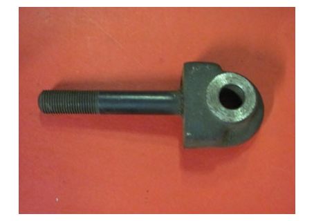 Supporto con foro (diam.mm.10) e prigioniero per leve sospensione anteriore Alfa Romeo Giulietta