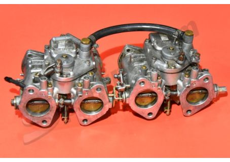 Coppia carburatori usati Solex C40 ADDHE per Alfa Romeo