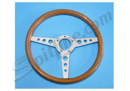 Volante usato corona in legno diam. 360 per vetture anni '70