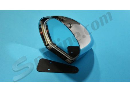 Specchio retrovisore esterno Sebring in plastica cromata