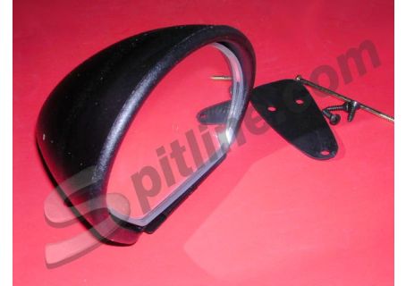 Specchio retrovisore esterno Vitaloni mod. Sebring in plastica nero