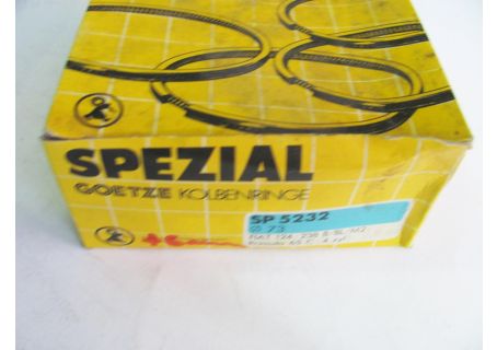 Serie segmenti per pistoni diam.73 +0,6 mm.Goetze Spezial Fiat 124 1197cc. (-'75) - Fiat 238 B/BL/M2 - Autobianchi Primula 65C - Seat 124