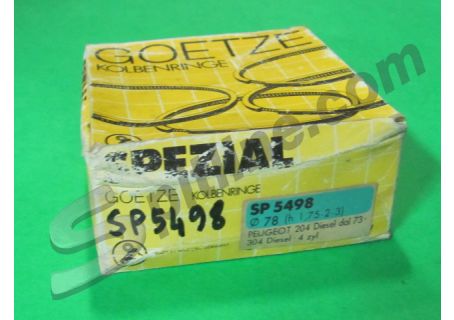 Serie segmenti pistoni diam. mm 78 Peugeot 204 Diesel, 304 Diesel