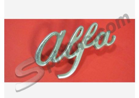 Scritta usata posteriore "Alfa" per Alfa Romeo Giulia Nuova Super