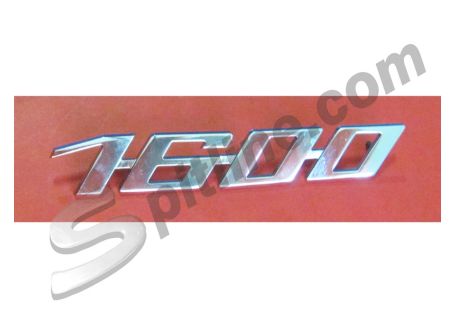 Scritta posteriore 1600 per Alfa Romeo Duetto Spider coda tronca